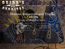 Tablet Screenshot of guidosburritos.com